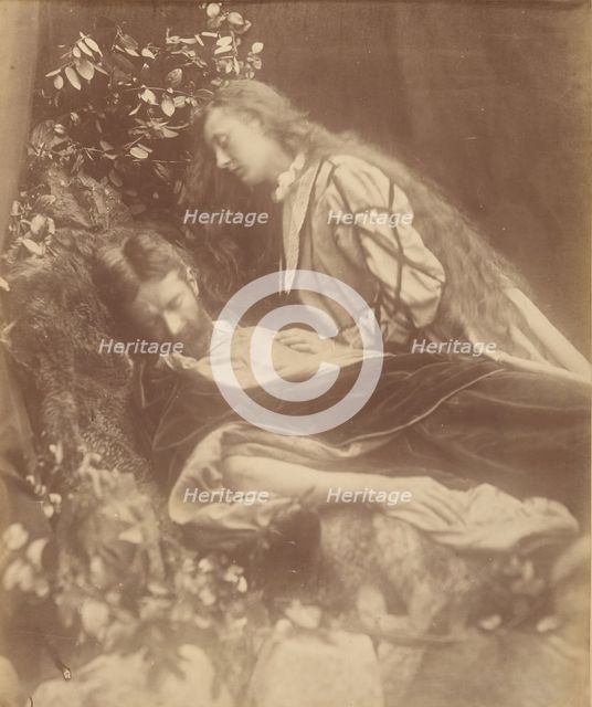 Gareth and Lynette, 1874. Creator: Julia Margaret Cameron.