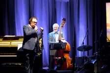 Gareth Williams and Dave Green, Ropetackle Arts Centre, Shoreham, West Sussex, Jan 2016. Artist: Brian O'Connor