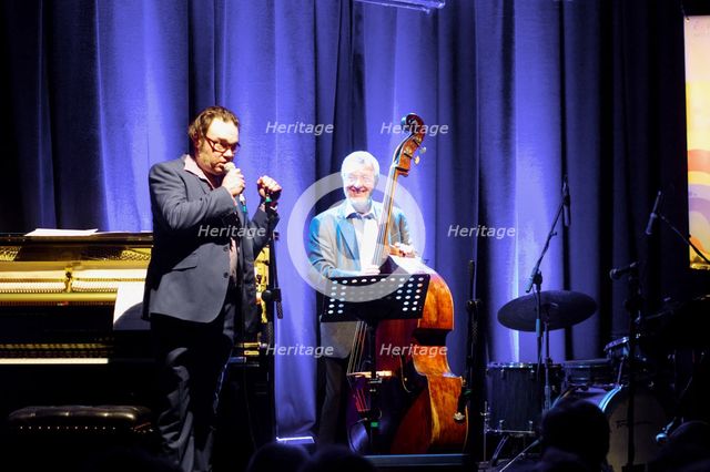Gareth Williams and Dave Green, Ropetackle Arts Centre, Shoreham, West Sussex, Jan 2016. Artist: Brian O'Connor.