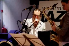 Gareth Williams, Watermill Jazz Club, Dorking, Surrey, 2014. Artist: Brian O'Connor
