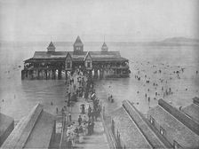 Garfield Beach, Great Salt Lake c1897. Creator: Unknown