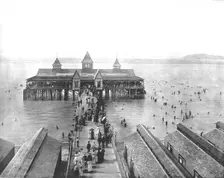 Garfield Beach, Great Salt Lake, Utah, USA, c1900. Creator: Unknown