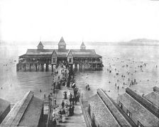 Garfield Beach, Great Salt Lake, Utah, USA, c1900. Creator: Unknown