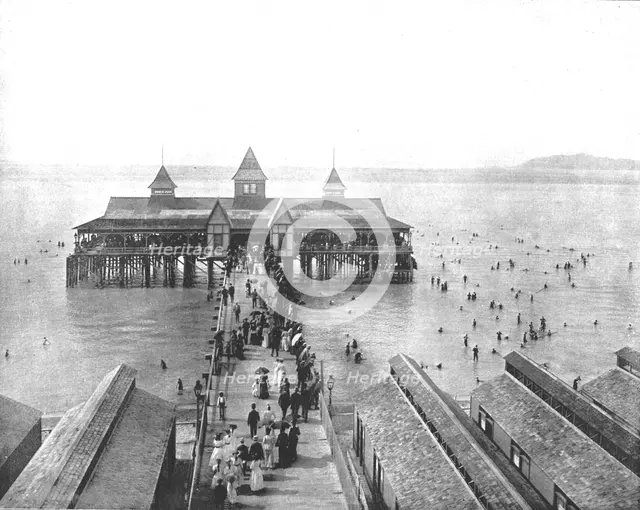 Garfield Beach, Great Salt Lake, Utah, USA, c1900.  Creator: Unknown.