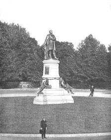 Garfield Statue, Washington DC, USA, c1900. Creator: Unknown