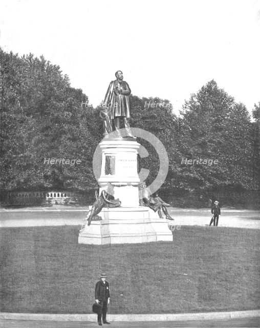 Garfield Statue, Washington DC, USA, c1900. Creator: Unknown.