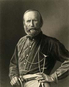 Garibaldi c1872. Creator: William Holl