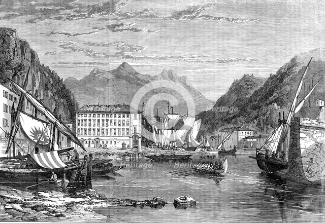 Garibaldi's birthplace at Nice, 1864. Creator: Unknown.