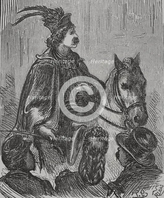Garibaldian of the Commune, Paris Commune, France, 1871. Creator: Ribas.