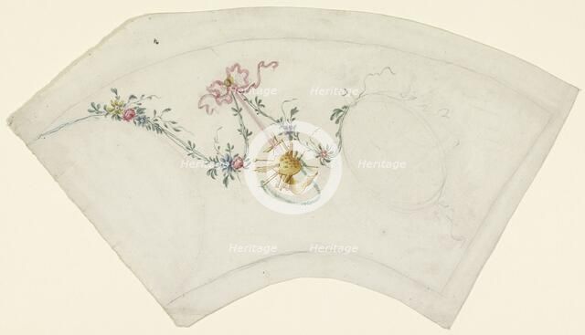 Garland and trophy with painting attribute, 1600-1800. Creator: Anon.