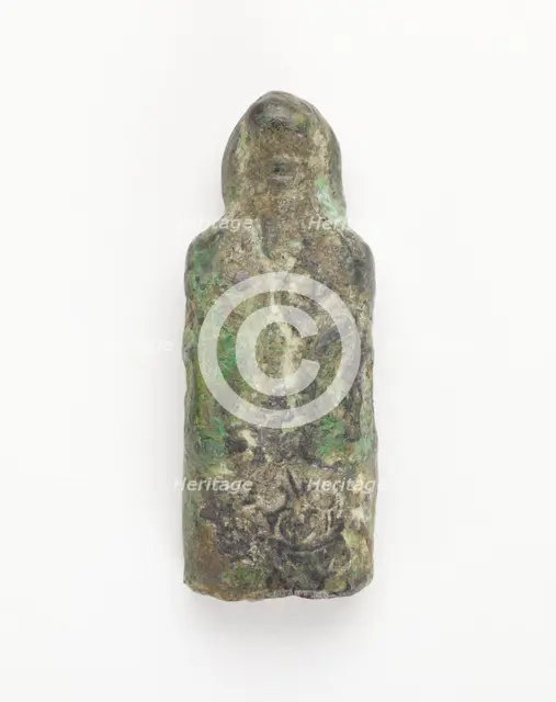Garment hook or handle, fragment, Possibly Han dynasty, 206 BCE-220 CE. Creator: Unknown.