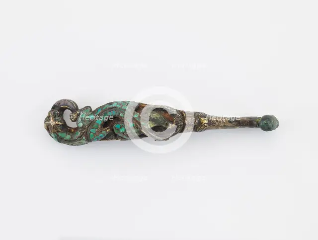 Garment hook (daigou), Zhou dynasty, 475-221 BCE. Creator: Unknown.