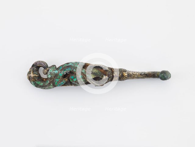 Garment hook (daigou), Zhou dynasty, 475-221 BCE. Creator: Unknown.
