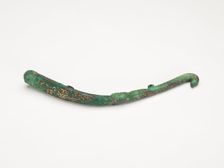 Garment hook (daigou), Eastern Zhou dynasty, mid-4th century BCE. Creator: Unknown
