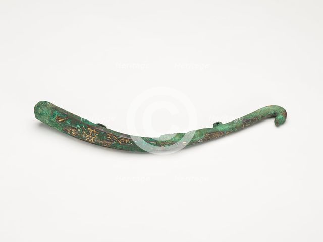 Garment hook (daigou), Eastern Zhou dynasty, mid-4th century BCE. Creator: Unknown.