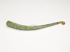 Garment hook (daigou), Eastern Zhou to Western Han dynasty, 3rd century BCE. Creator: Unknown