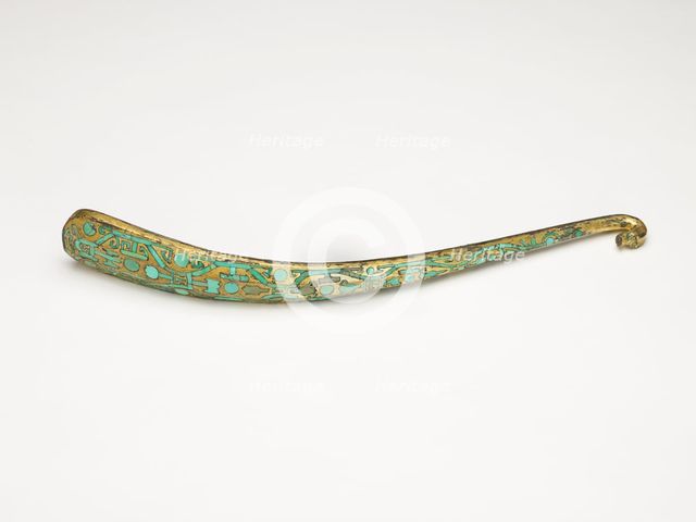 Garment hook (daigou), Eastern Zhou to Western Han dynasty, 3rd century BCE. Creator: Unknown.