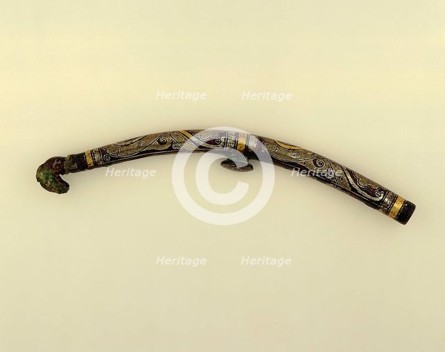 Garment hook (daigou), Eastern Zhou to Western Han dynasty, 3rd century BCE. Creator: Unknown.