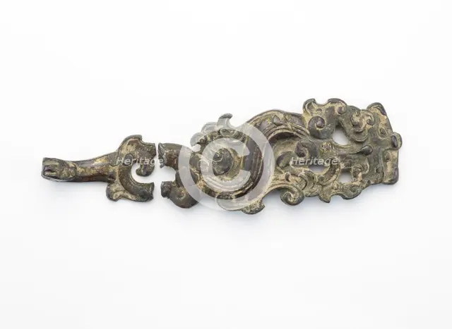 Garment hook (daigou), Han dynasty, 206 BCE-220 CE. Creator: Unknown.