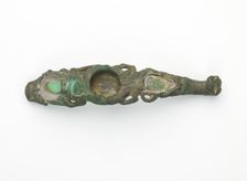 Garment hook (daigou), Han dynasty, 206 BCE-220 CE. Creator: Unknown