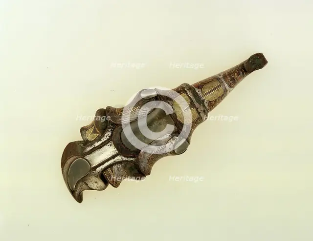 Garment hook (gou), Eastern Zhou dynasty, 4th-3rd century BCE. Creator: Unknown.