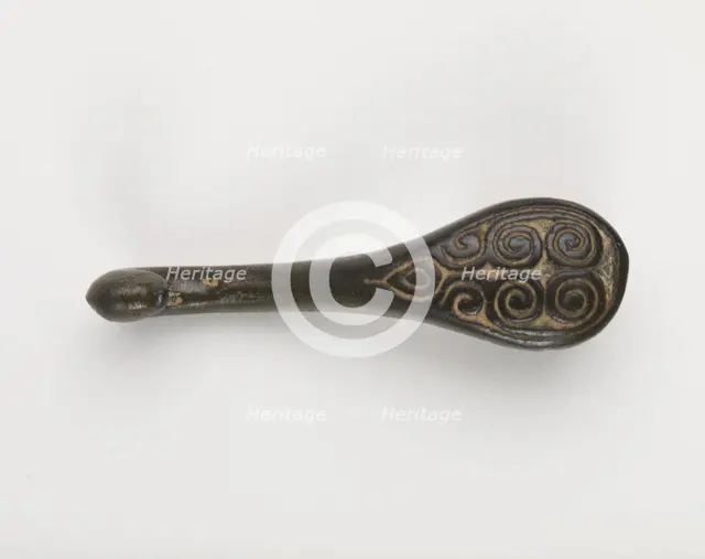 Garment hook (gou), Eastern Zhou dynasty, 4th-3rd century BCE. Creator: Unknown.