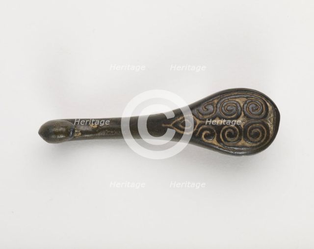 Garment hook (gou), Eastern Zhou dynasty, 4th-3rd century BCE. Creator: Unknown.