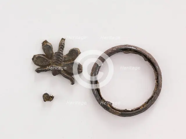 Garment ornament: butterfly (fragments), Goryeo period, 12th-13th century. Creator: Unknown.
