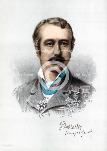 Garnet Joseph Wolseley, 1st Viscount Wolseley, Irish-born British soldier, c1890.Artist: Cassell, Petter & Galpin