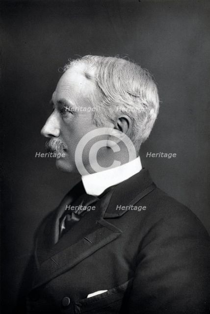 Garnet Joseph Wolseley, Viscount Wolseley, Irish-born British soldier, c1890. Artist: W&D Downey