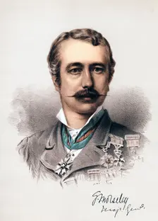 Garnet Joseph Wolseley, Viscount Wolseley, Irish-born British soldier, c1880. Artist: Anon