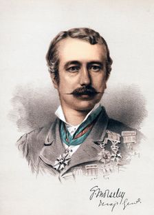 Garnet Joseph Wolseley, Viscount Wolseley, Irish-born British soldier, c1880. Artist: Anon