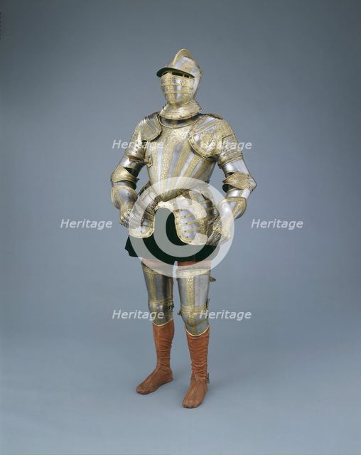 Garniture for Field and Foot Tourney at the Barriers, Milan, c. 1575. Creator: Unknown.