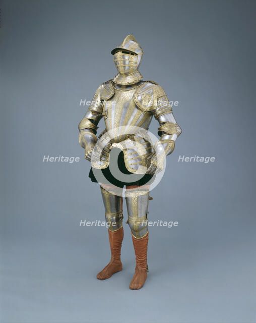 Garniture for Field and Foot Tourney at the Barriers, Milan, c. 1575. Creator: Unknown.