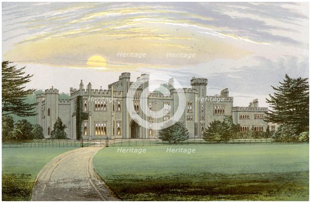 Garnstone, Herefordshire, home of the Peploe family, c1880. Artist: Unknown