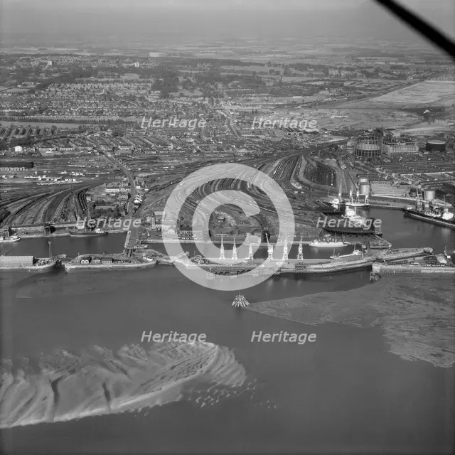 Garston, Liverpool, Merseyside, 1963. Artist: Aerofilms.