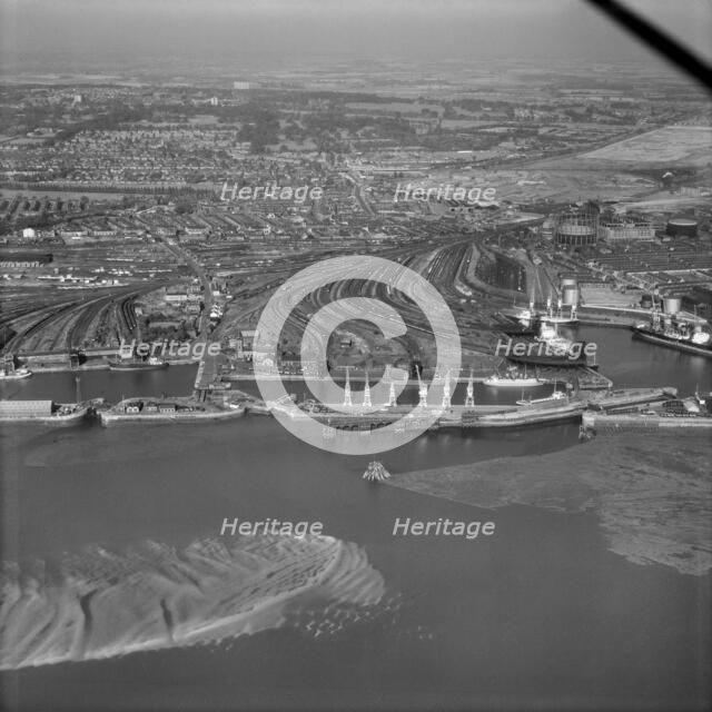Garston, Liverpool, Merseyside, 1963. Artist: Aerofilms.