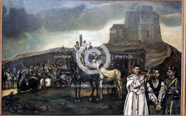 'Garrote vil', 1931.  Creator: José Gutiérrez Solana.