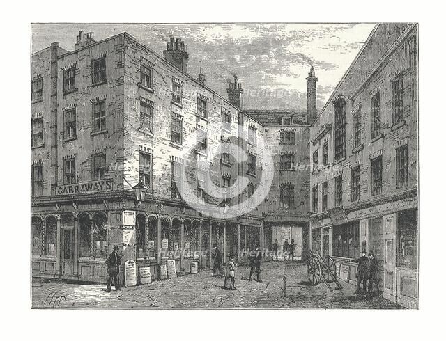 Garraway's Coffee House, 1878 Artist: Walter Thornbury