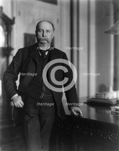 Garrett Augustus Hobart, n.d.. Creator: Frances Benjamin Johnston.