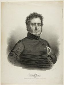 Garrett D. Wall, Senator from New Jersey, c. 1840. Creator: Charles Fenderich