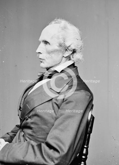 Garrett Davis of Kentucky, between 1855 and 1865. Creator: Unknown.
