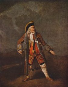 Garrick as Lord Chalkstone c1740 (1948). Artist: Johan Zoffany