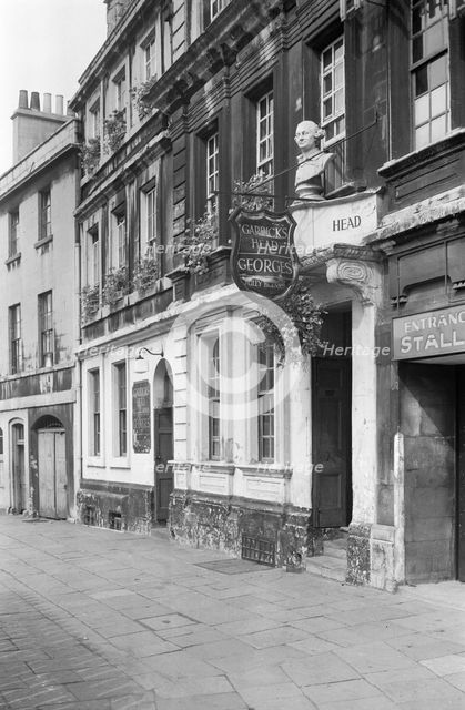 Garrick's Head Public House, St John's Place, Bath, 1945. Artist: Eric de Maré