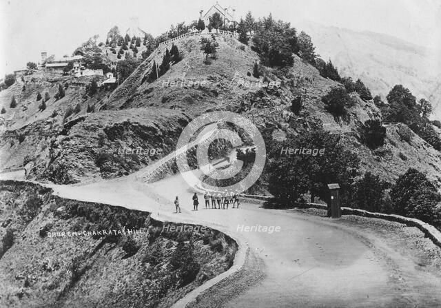 Garrison church, Chakrata, 1917. Artist: Unknown