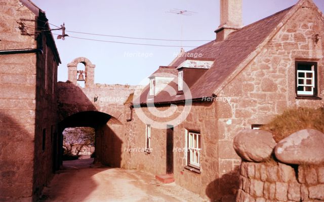 Garrison Gate from inside the Fort, St Mary's, Scilly Isles, c1955. Creator: Arthur Charles Kirby Ware.