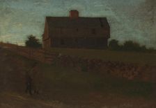 Garrison House, York, Maine, 1875. Creator: Winslow Homer