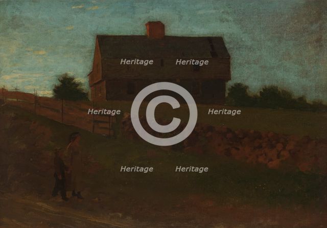 Garrison House, York, Maine, 1875. Creator: Winslow Homer.