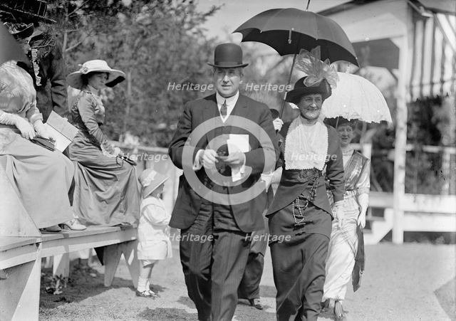 Garrison, Lindley M., Secretary of War, 1913-1916 - Horse Show, 1913. Creator: Harris & Ewing.