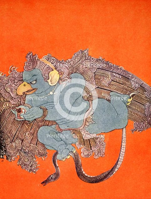 Garuda, 1913.  Creator: Nandalal Bose.